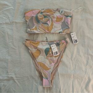 Bandeau high leg Bikini
